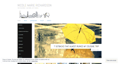 Desktop Screenshot of nicolemarierichardson.com
